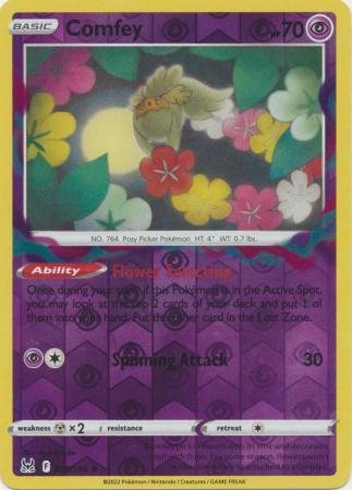 Comfey Reverse Holo (079/196) - Lost Origin