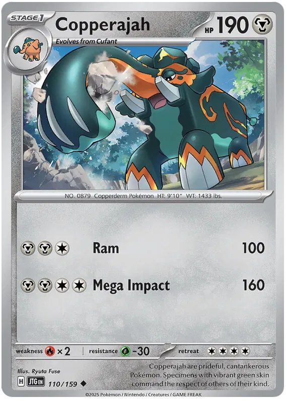 Copperajah [Reverse Holo] (110/159) - Journey Together