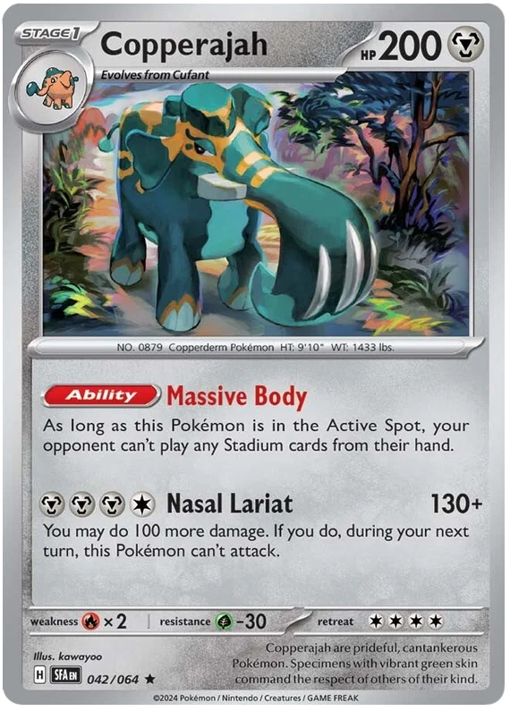 Copperajah [Reverse Holo] (042/064) - Shrouded Fable