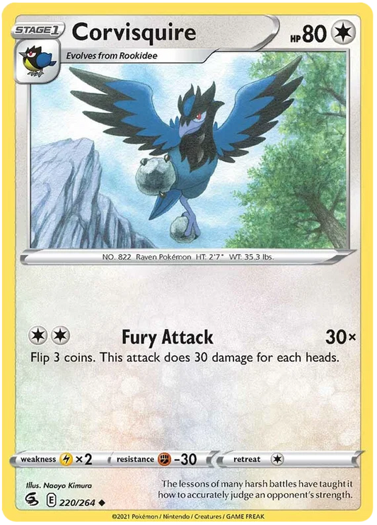 Corvisquire (220/264) - Fusion Strike