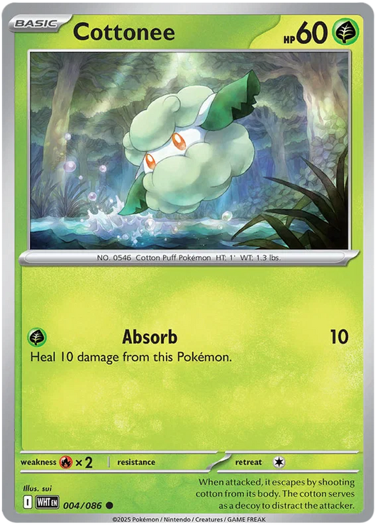 Cottonee (004/086) - White Flare