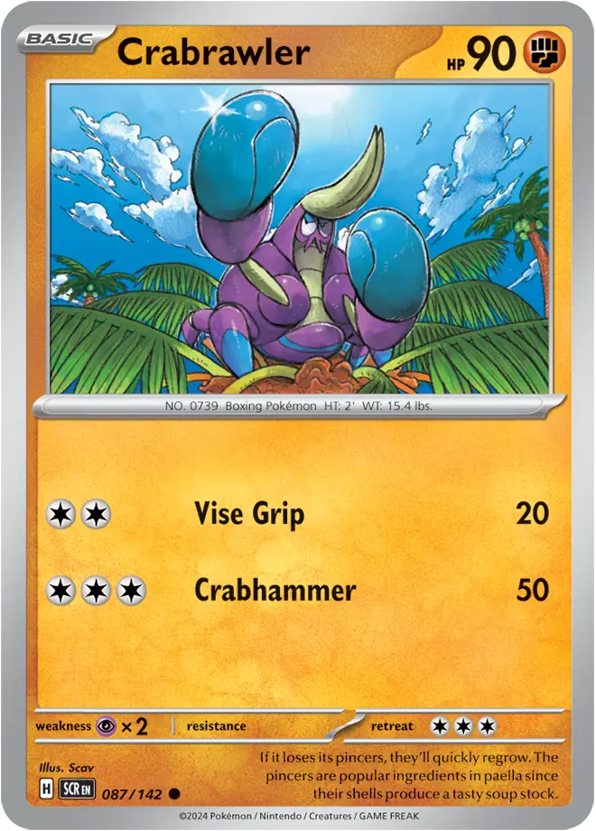Crabrawler (087/142) - Stellar Crown