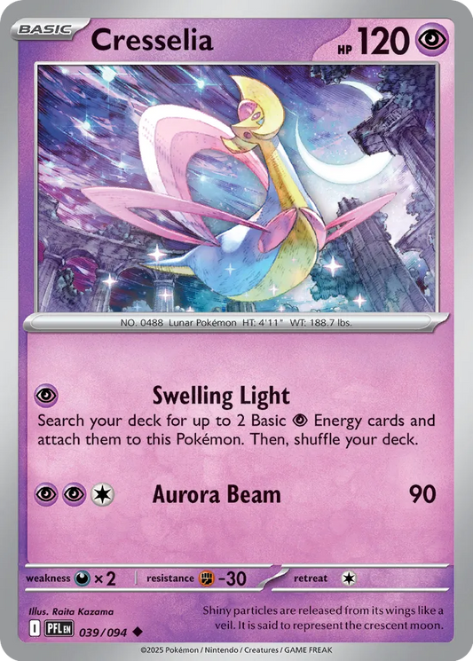 Cresselia (039/094) - Phantasmal Flames