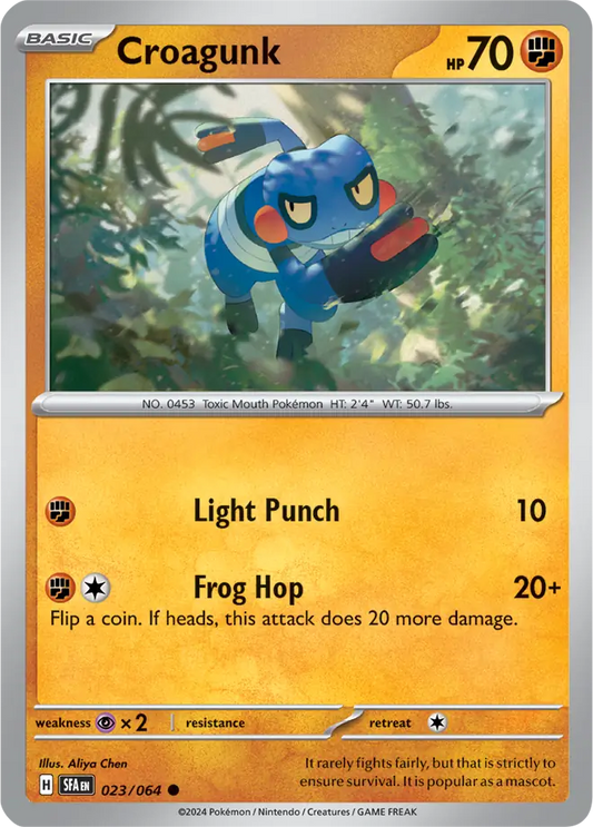 Croagunk (023/064) - Shrouded Fable