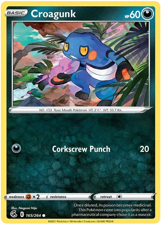 Croagunk (165/264) - Fusion Strike