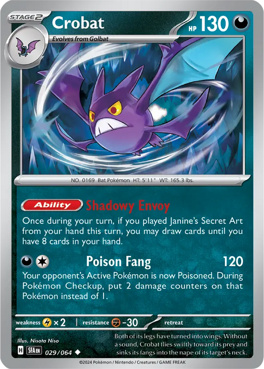 Crobat (029/064) - Shrouded Fable