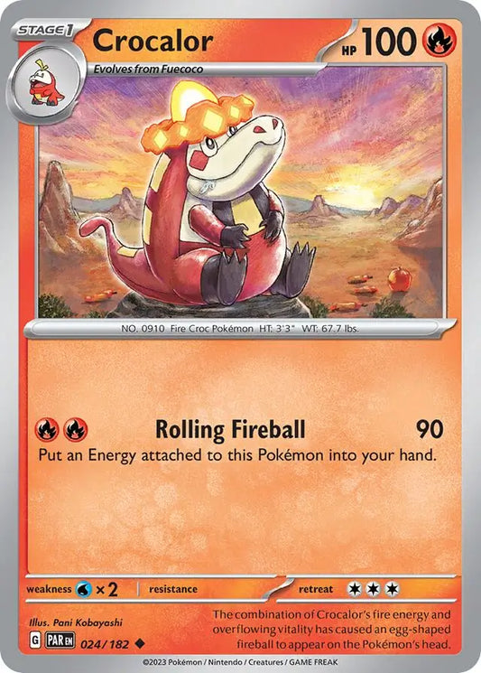 Crocalor (024/182) - Paradox Rift