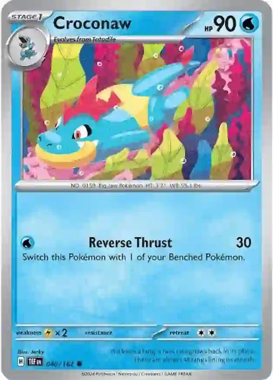 Croconaw (040/162) - Temporal Forces