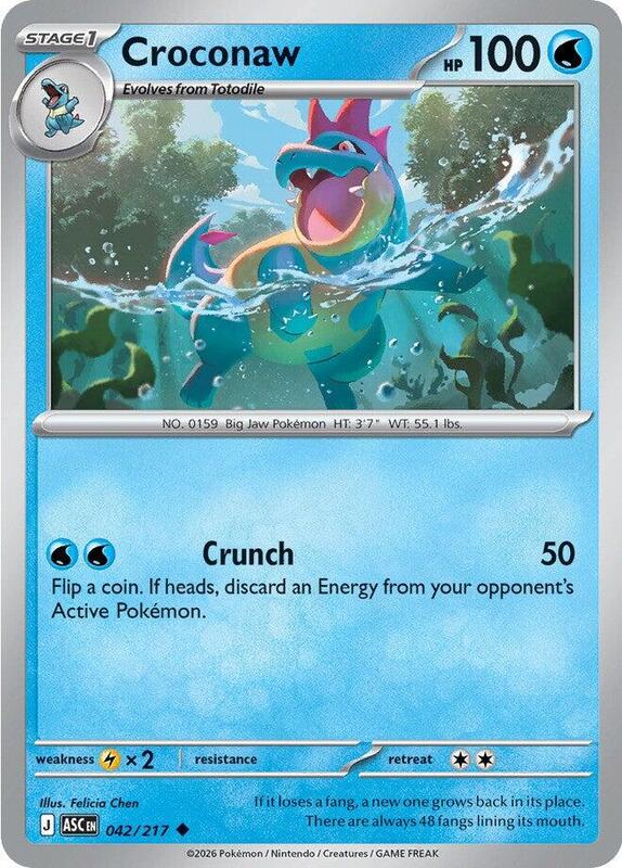 Croconaw (042/217) - Ascended Heroes