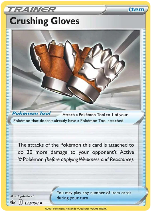Crushing Gloves (133/198) - Chilling Reign