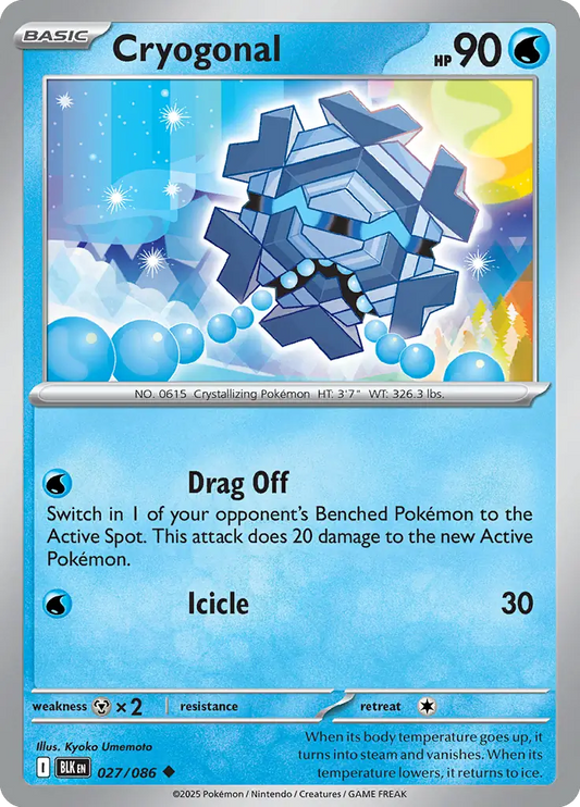 Cryogonal (027/086) - Black Bolt