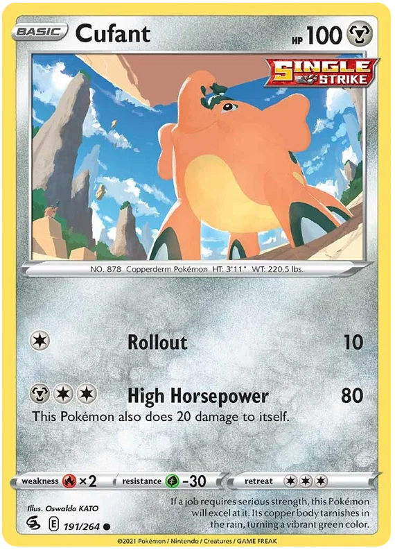 Cufant [Reverse Holo] (191/264) - Fusion Strike