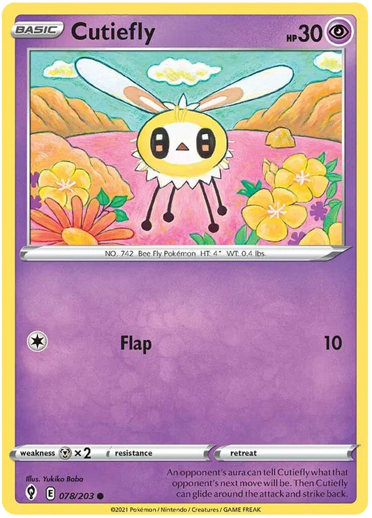 Cutiefly (078/203) - Evolving Skies
