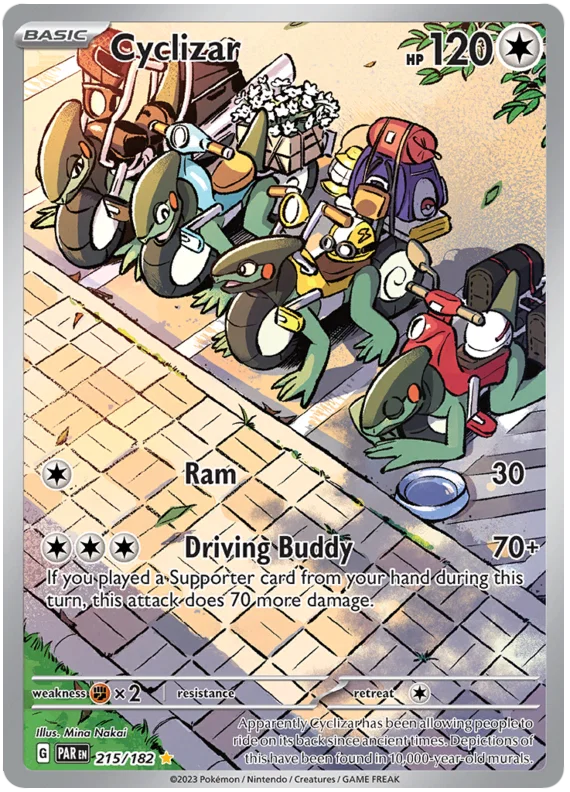 Cyclizar (215/167) Illustration Rare - Paradox Rift