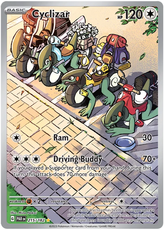 Cyclizar (215/167) Illustration Rare - Paradox Rift