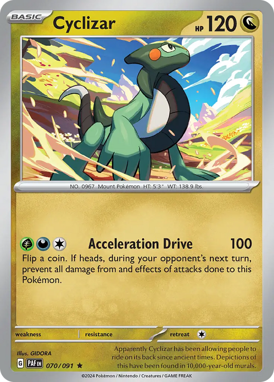 Cyclizar Holo (070/091) - Paldean Fates