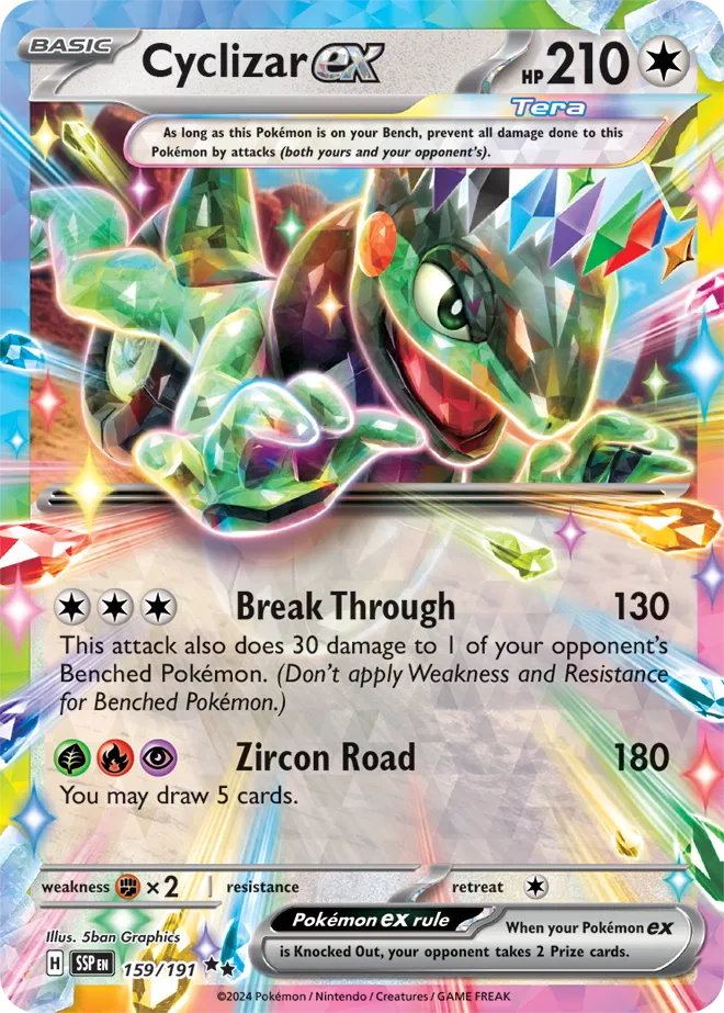 Cyclizar ex (159/191) - Surging Sparks