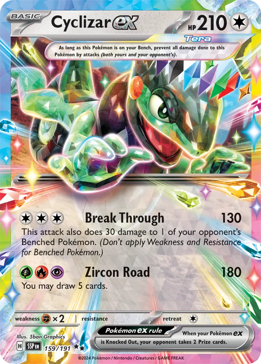 Cyclizar ex (159/191) - Surging Sparks