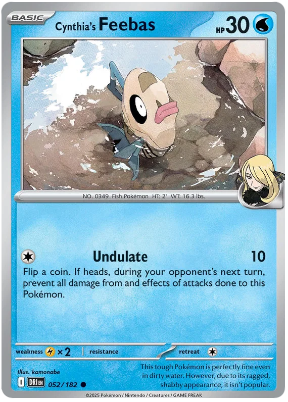 Cynthia's Feebas (052/182) - Destined Rivals