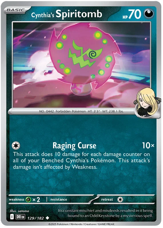 Cynthia's Spiritomb (129/182) - Destined Rivals