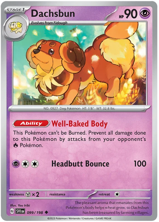 Dachsbun (099/198) - Scarlet & Violet