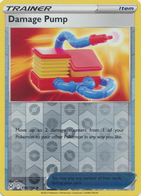 Damage Pump Reverse Holo (156/196) - Lost Origin