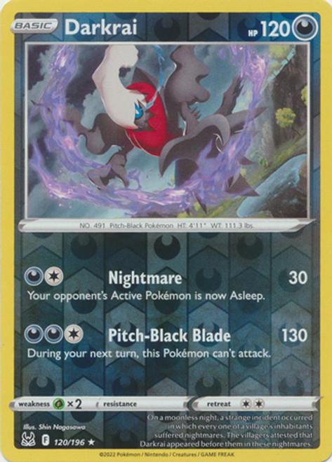 Darkrai Reverse Holo (120/196) - Lost Origin