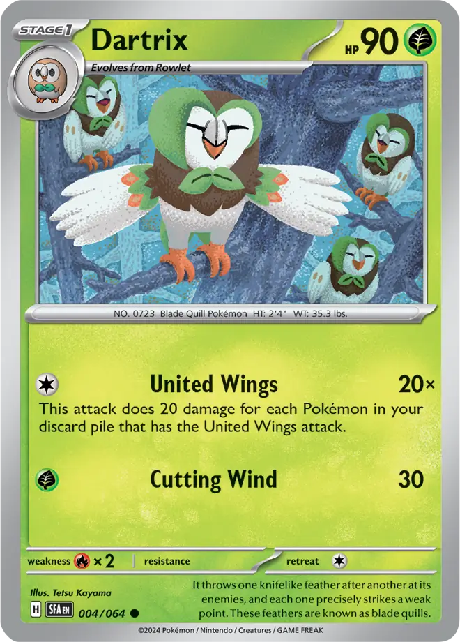 Dartrix (004/064) - Shrouded Fable