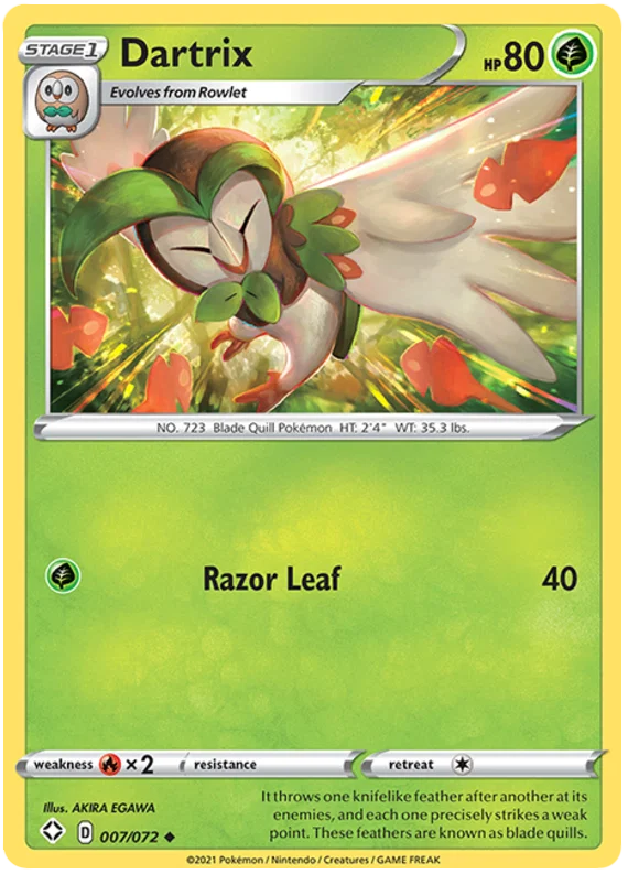 Dartrix (007/072) - Shining Fates