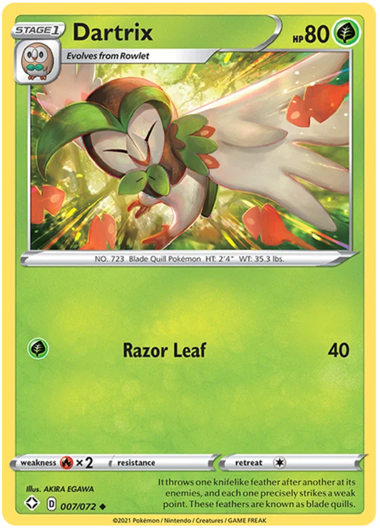 Dartrix (007/072) - Shining Fates