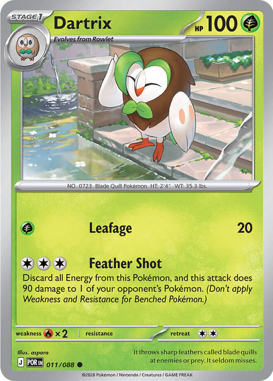 Dartrix [Reverse Holo] (011/088) - Perfect Order