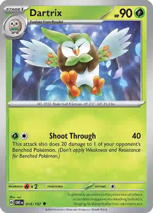 Dartrix (014/197) - Obsidian Flames