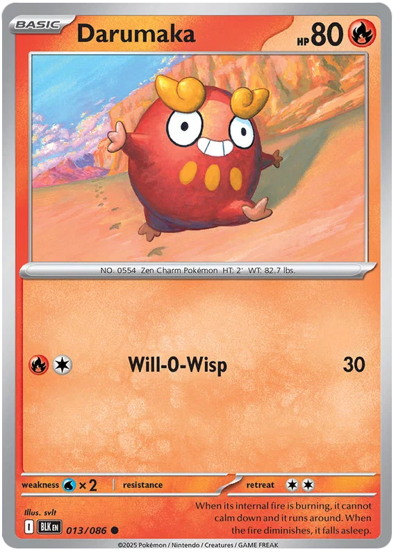Darumaka (013/086) - Black Bolt