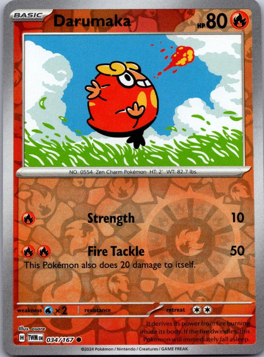 Darumaka Reverse Holo (034/167) - Twilight Masquerade