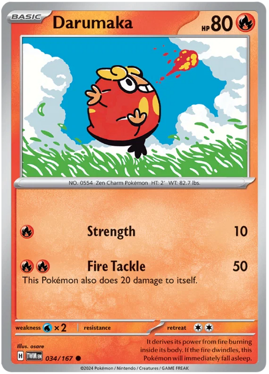 Darumaka [Reverse Holo] (034/167) - Twilight Masquerade