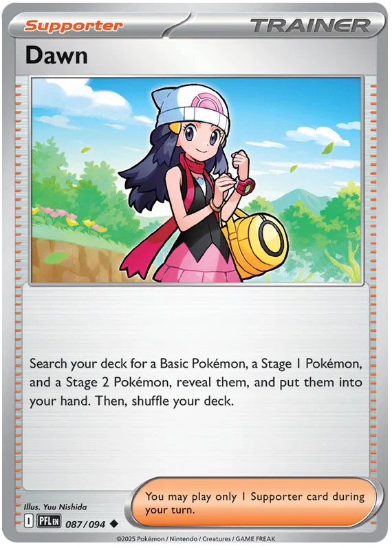 Dawn [Reverse Holo] (087/094) - Phantasmal Flames
