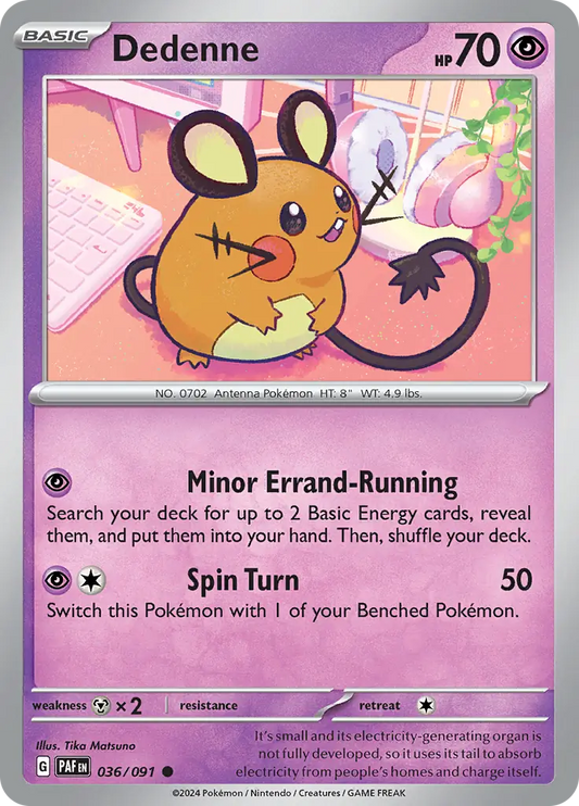 Dedenne (036/091) - Paldean Fates