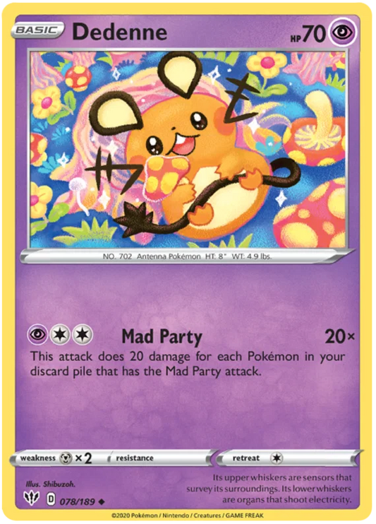 Dedenne (078/189) - Darkness Ablaze