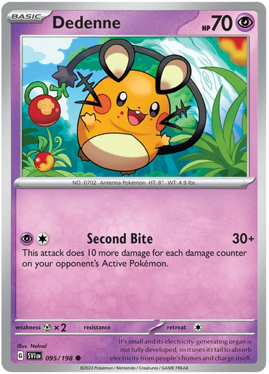 Dedenne (095/198) - Scarlet & Violet