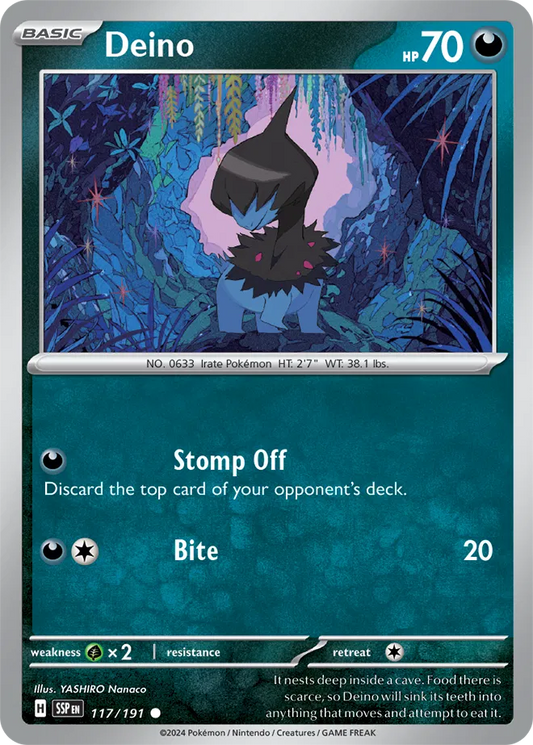 Deino (117/191) - Surging Sparks