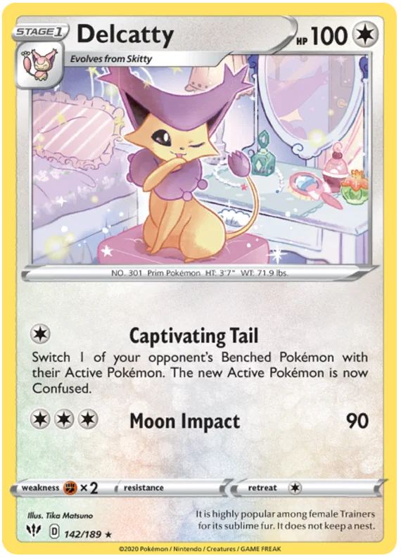 Delcatty (142/189) - Darkness Ablaze
