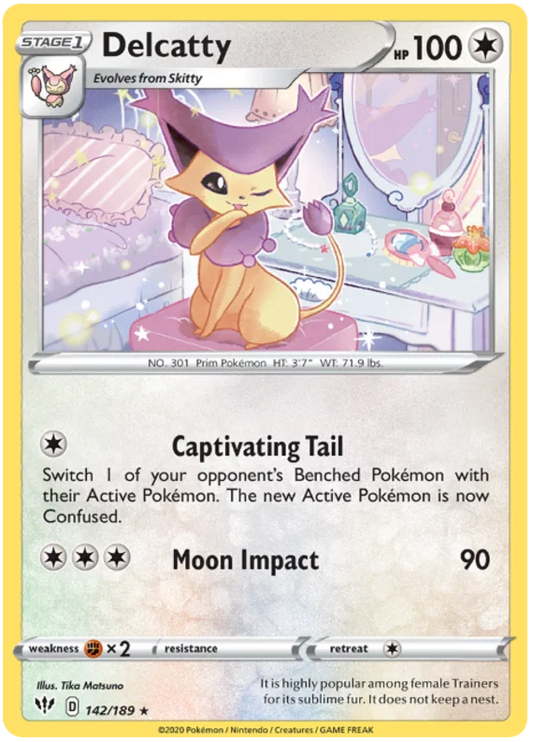 Delcatty (142/189) - Darkness Ablaze