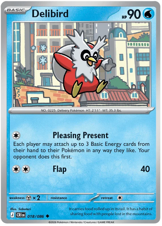 Delibird (018/086) - Chaos Rising