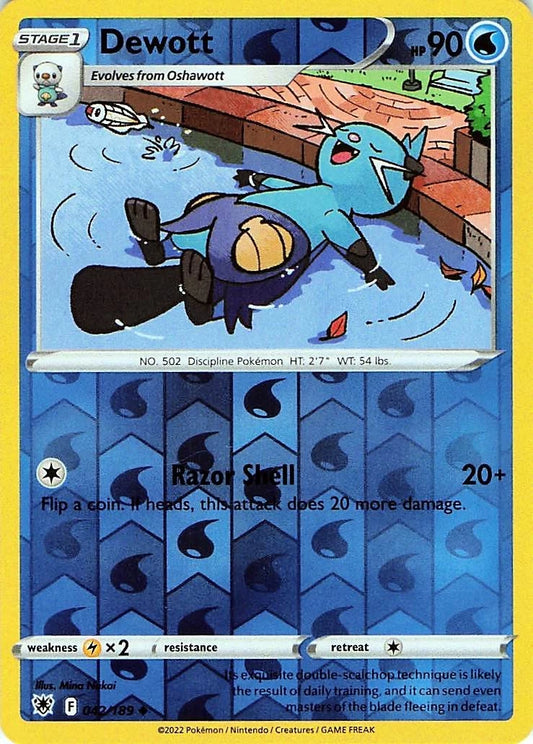 Dewott Reverse Holo (042/189) - Astral Radiance