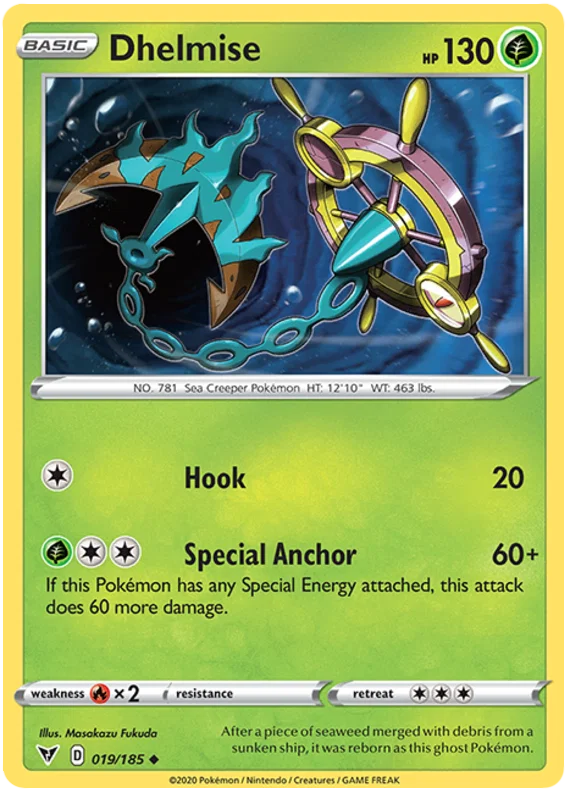 Dhelmise (019/185) - Vivid Voltage