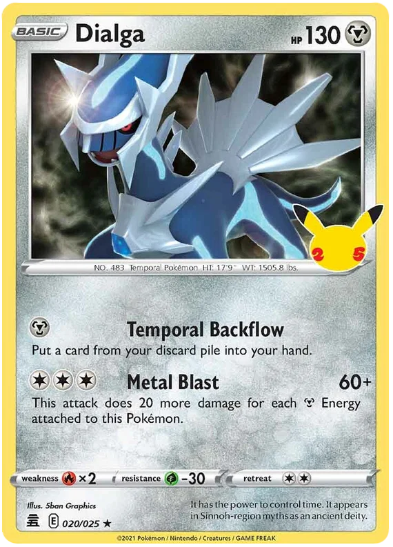 Dialga (020/025) - Celebrations