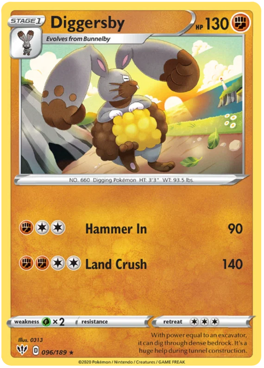 Diggersby (096/189) - Darkness Ablaze