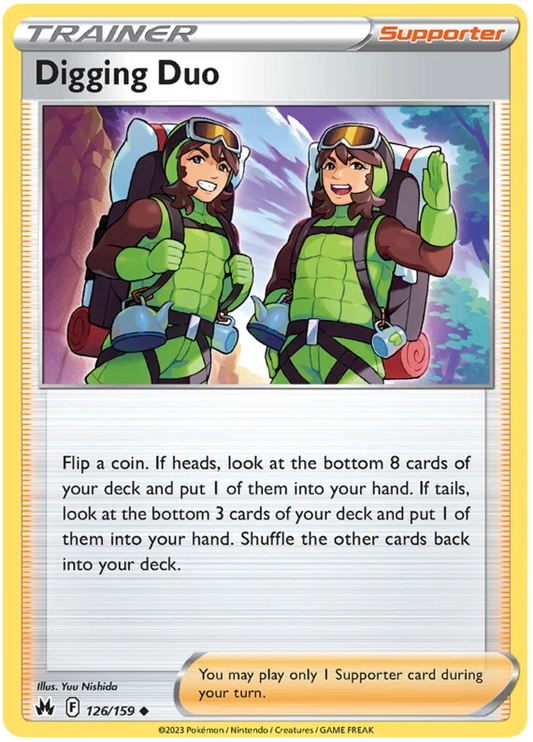 Digging Duo (126/159) - Crown Zenith
