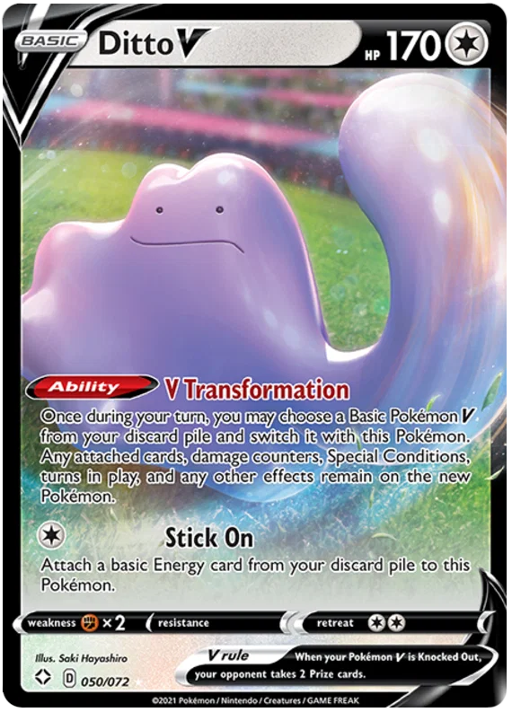 Ditto V (050/072) - Shining Fates