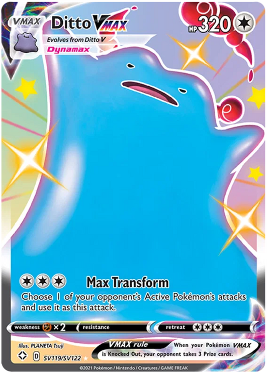 Ditto VMAX (SV119/SV122) - Shining Fates